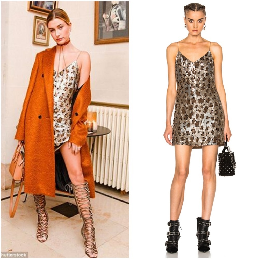 LPA Leopard Sequin Dress 63